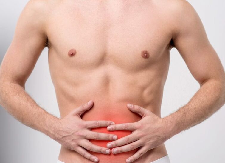 bolečine v spodnjem delu trebuha pri kroničnem bakterijskem prostatitisu
